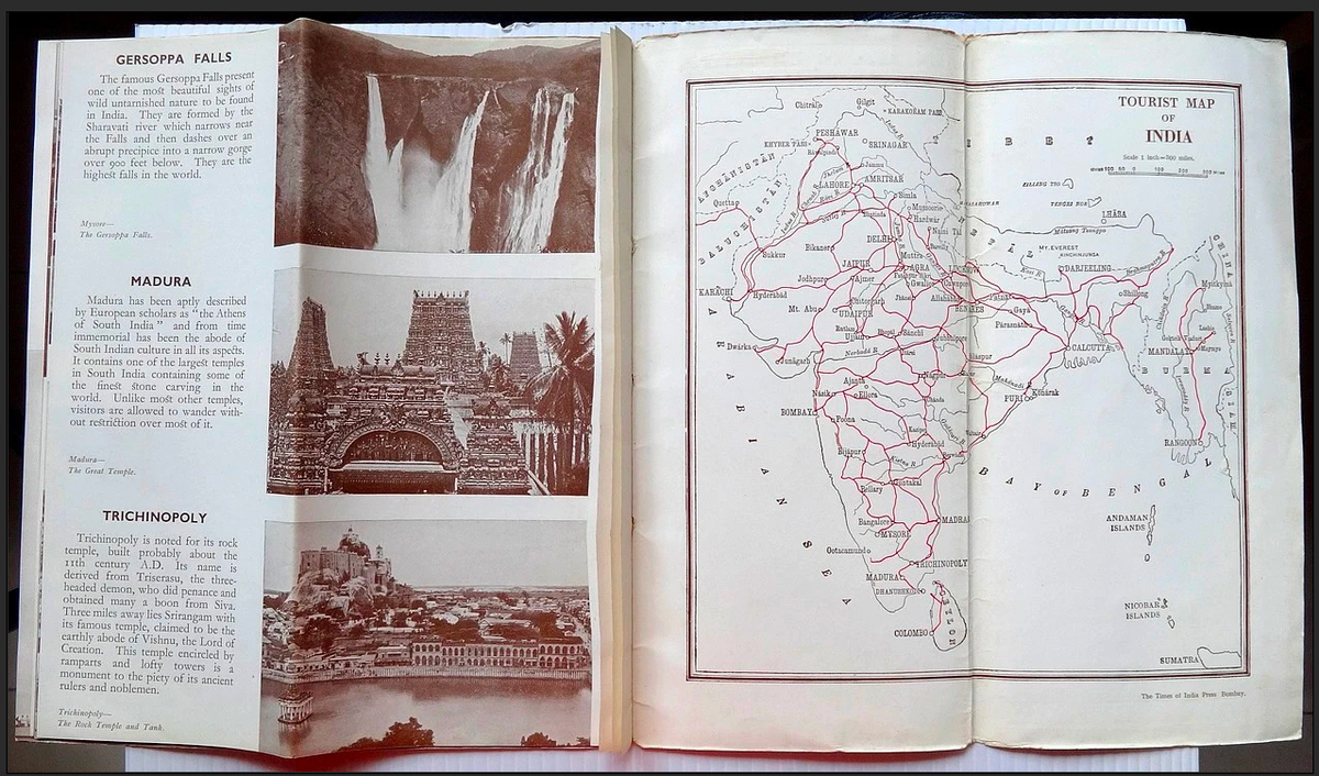 India Burma Travel Brochure