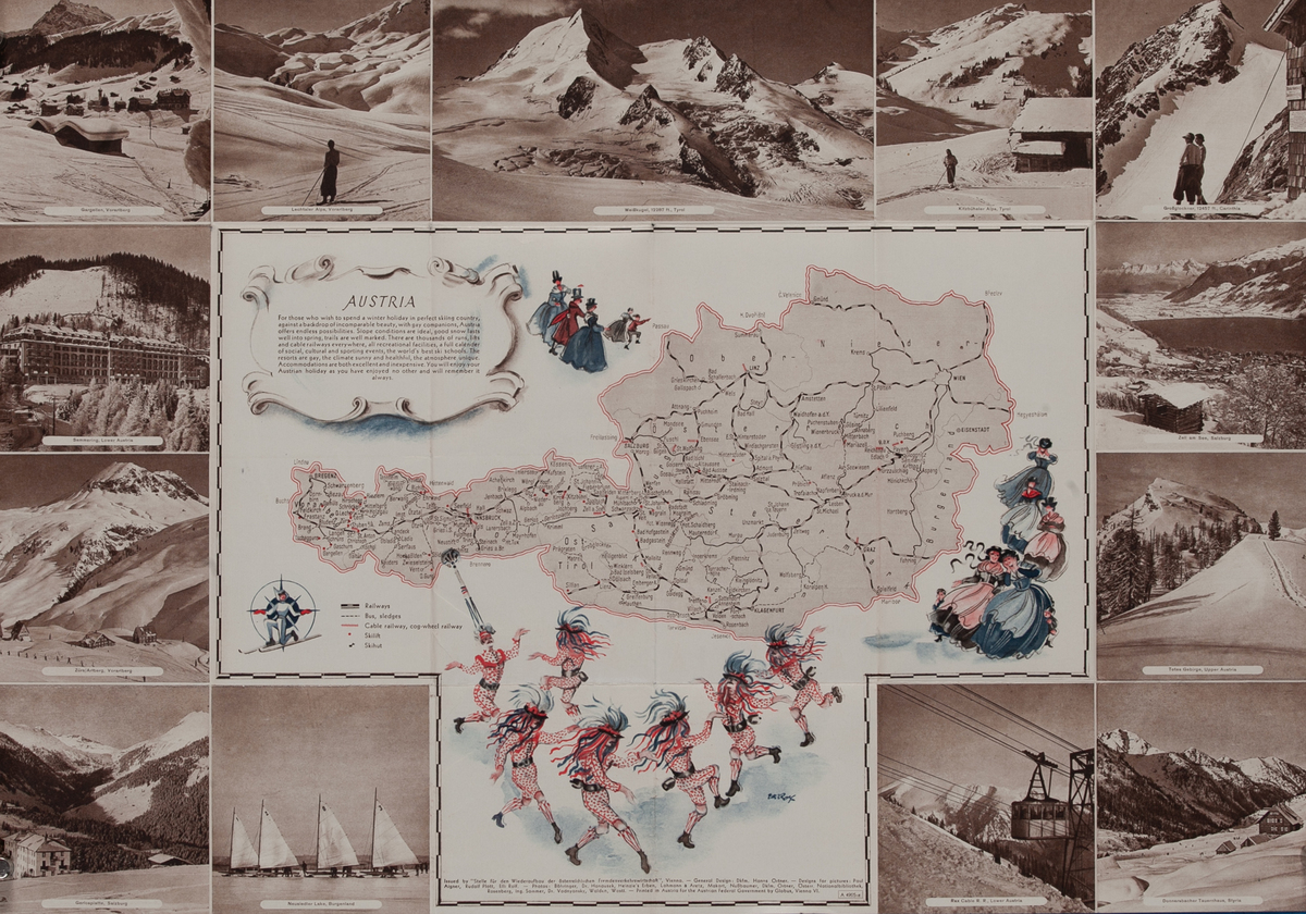 Winter Sport in Austria Travel Brochure