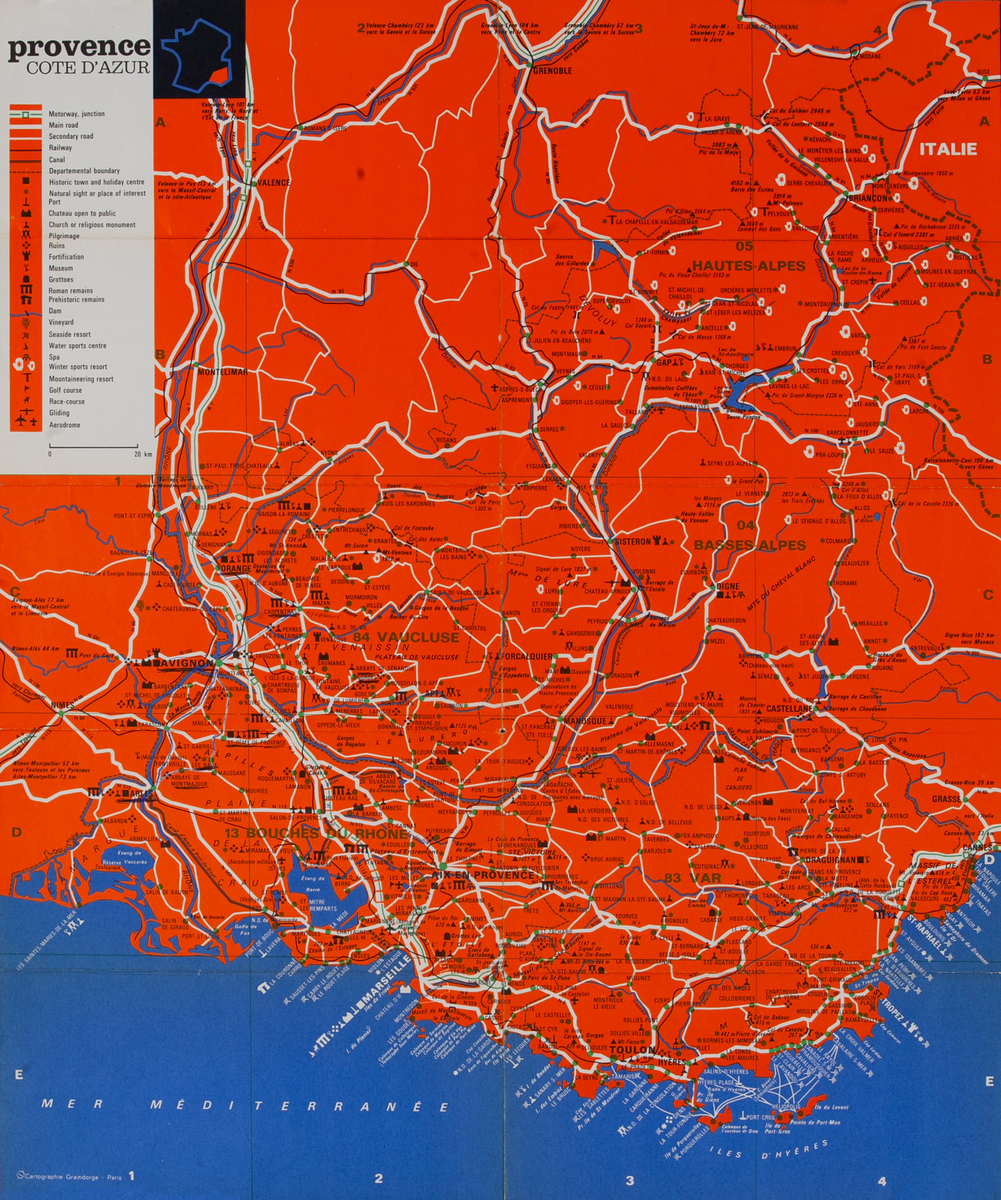 Provence Cote d’Azur France Travel Brochure