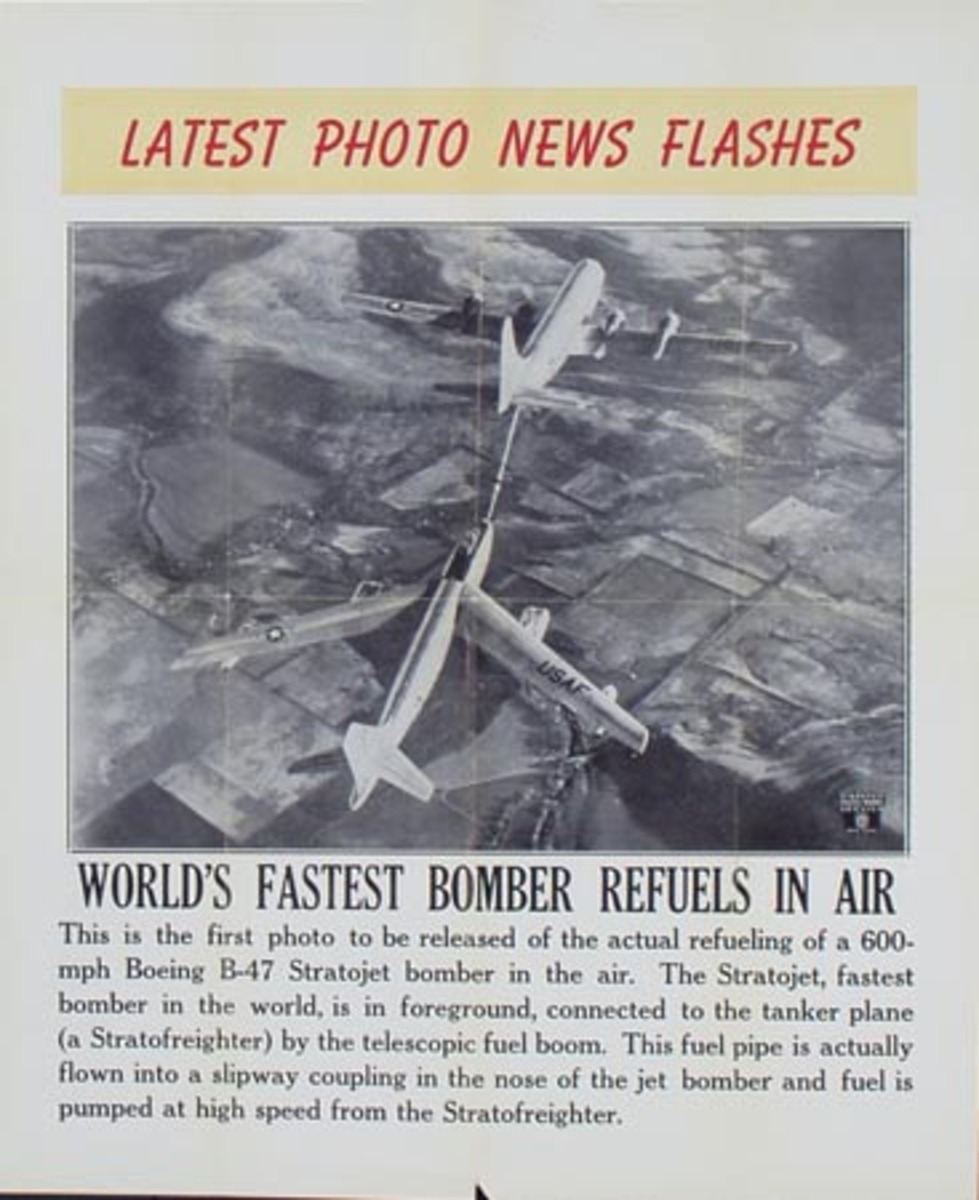 Latest Photo News Flash Original Poster World's Fastest Bomber Refuels in Air