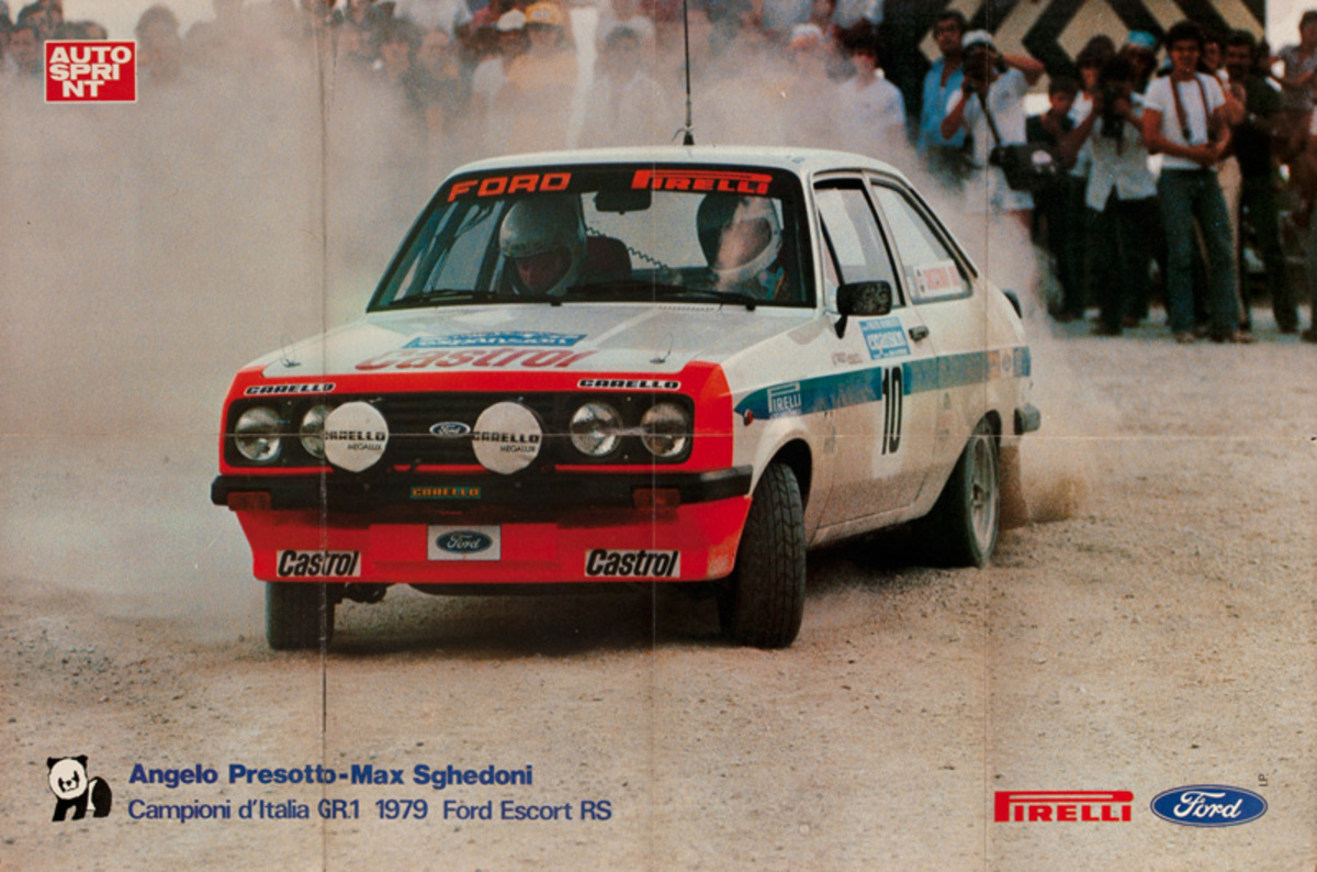 AutoSprint Original Racing Poster, Campioni d'Italia GR1 1979