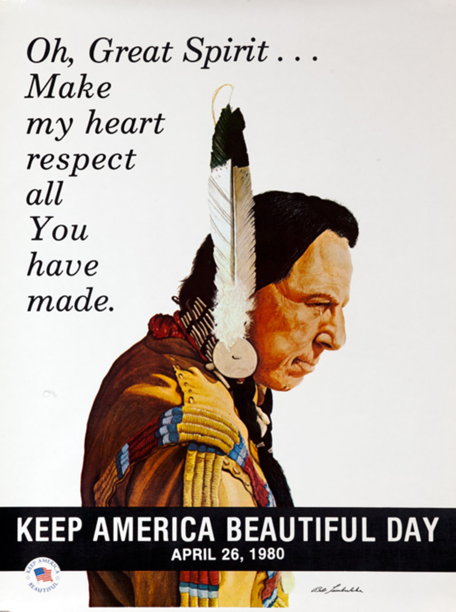 Keep America Beautiful Day Original Citizenship Poster