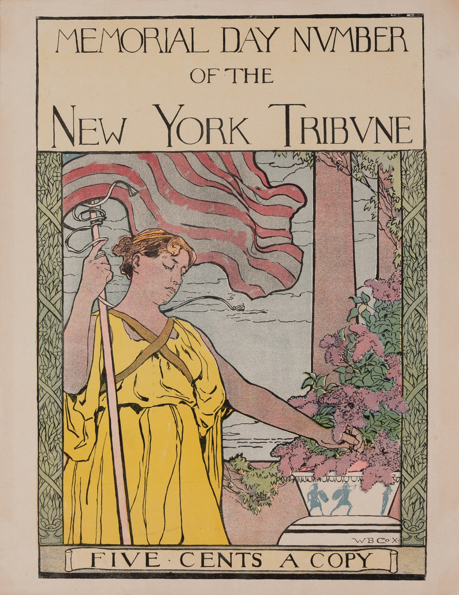 New York Tribune Memorial Day Number Original American Literary Magazine