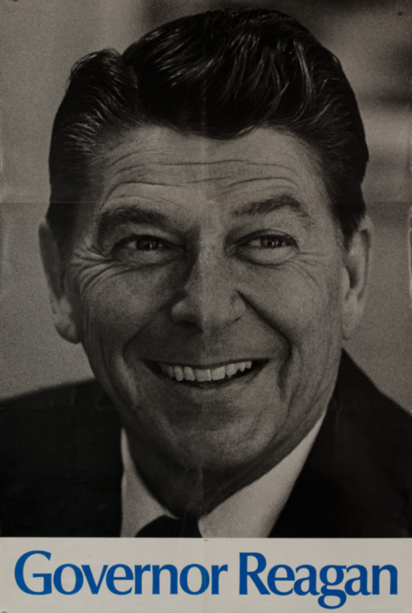 Governor Reagan Original Campaign Poster