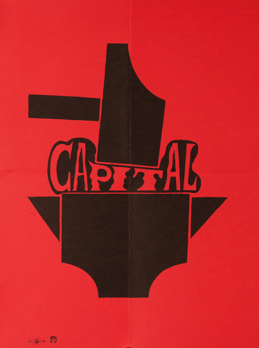 Capital Original American Protest Poster, Hammer and Anvil