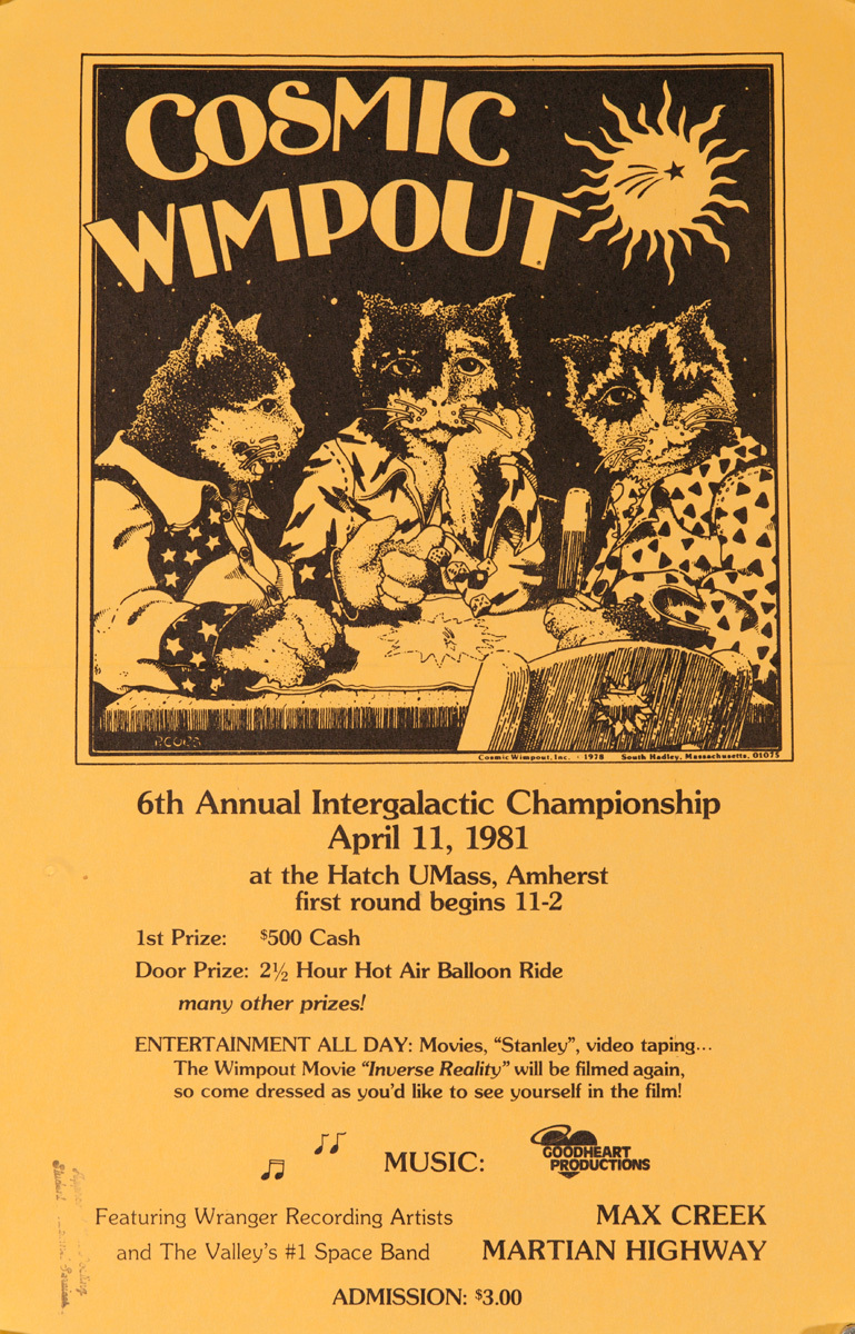 Cosmic Wimpout, 6th Annual Intergallactic Championship Poster
