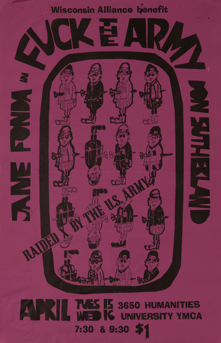 Fuck The Army, Original American anti-Vietnam War Protest Poster