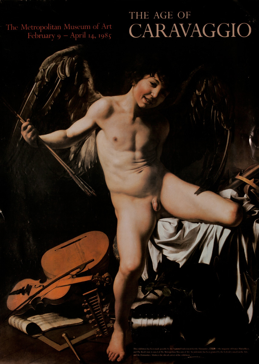 The Age Of Caravaggio,  Original Metropolitan Museum of Art Gallery Poster
