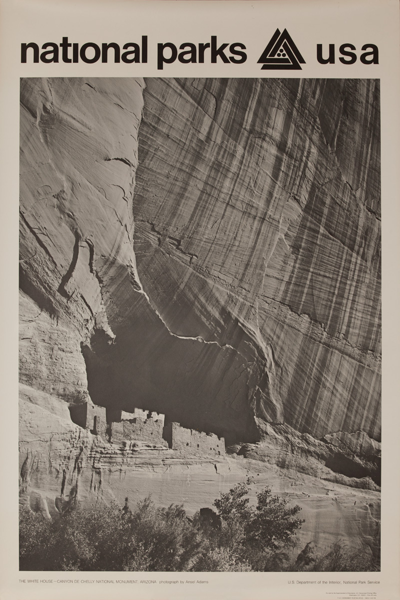 National Parks USA Poster: Canyon de Chelley