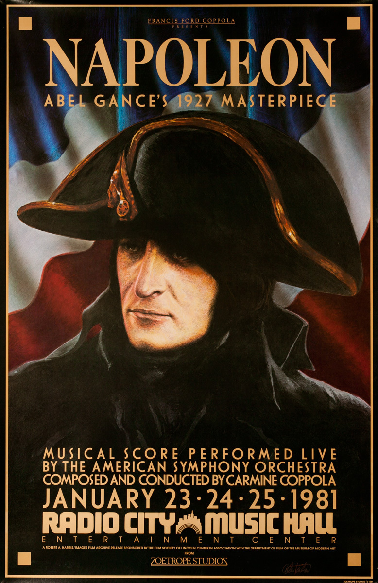 Napoleon Radio City Music Hall Movie Poster