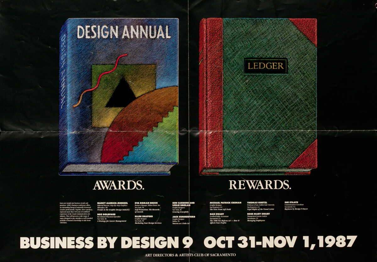 Art Director's Club of Sacremento, Design Annual Poster