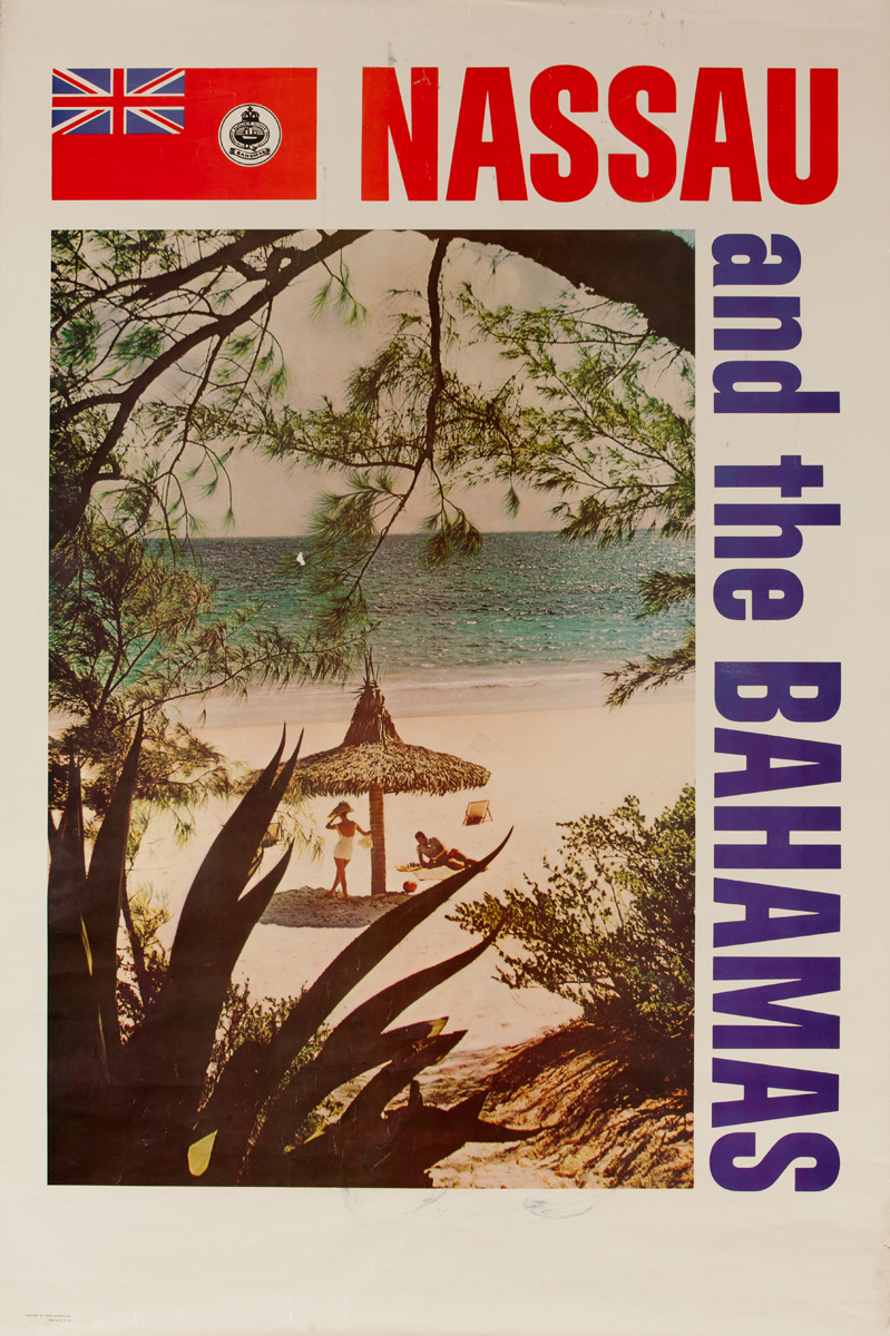 Nassau and the Bahamas Original Travel Poster