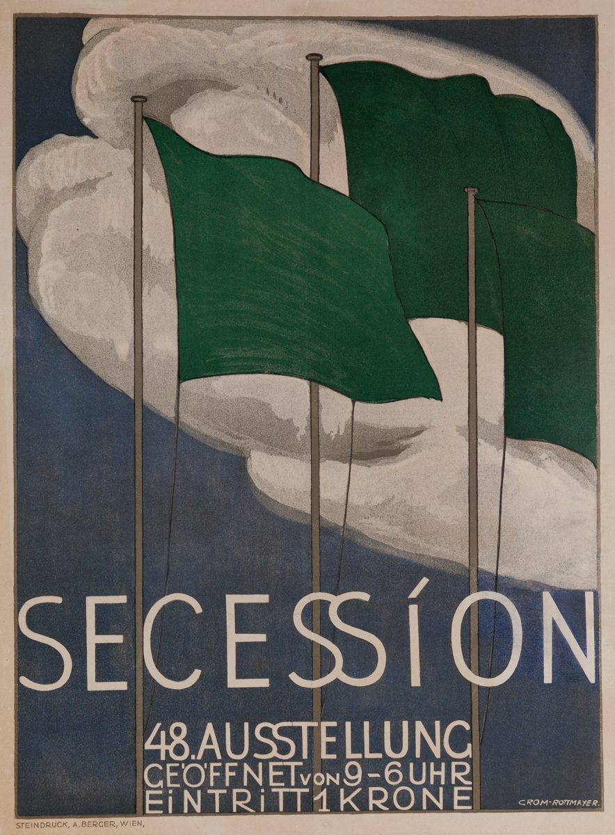 Original Vienna (Wein) Secession Poster 1917