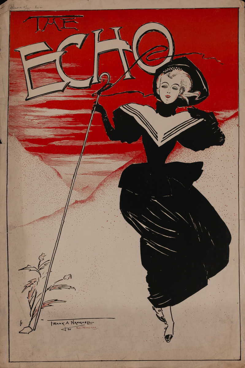The Echo Original American Literary Magazine Poster