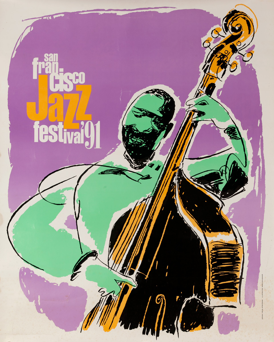 San Francisco Jazz Festival 1991 Original Poster