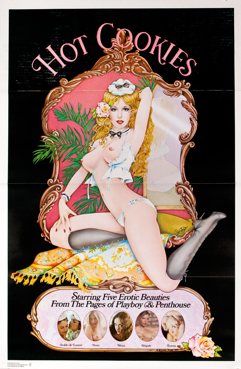 Hot Cookies Original American X Rated Porno Movie Poster