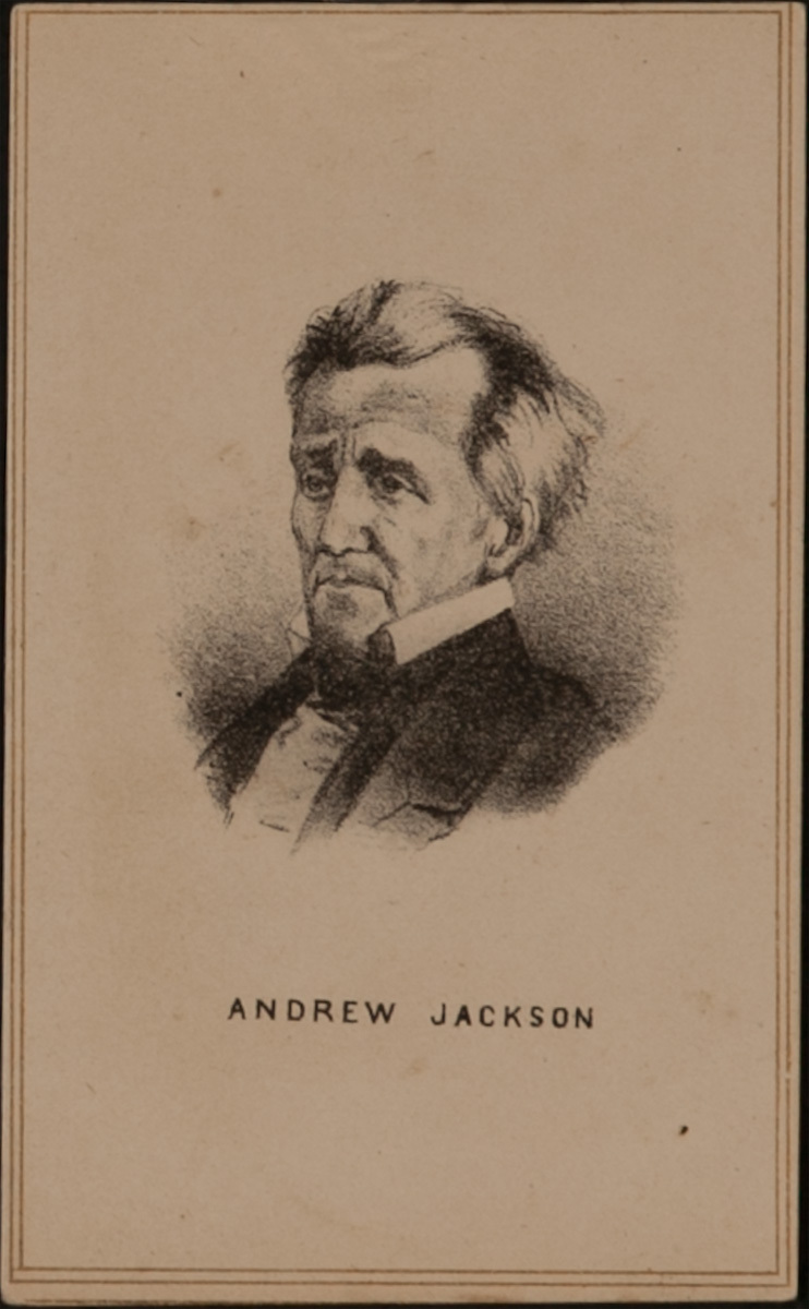 Andrew Jackson CDV