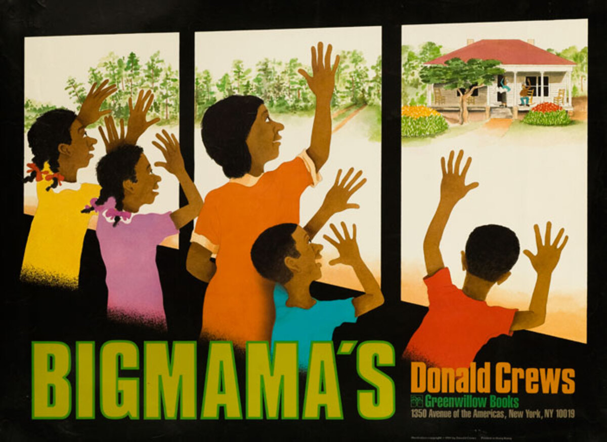 Big Mama's Original Children's Book Advertising Poster