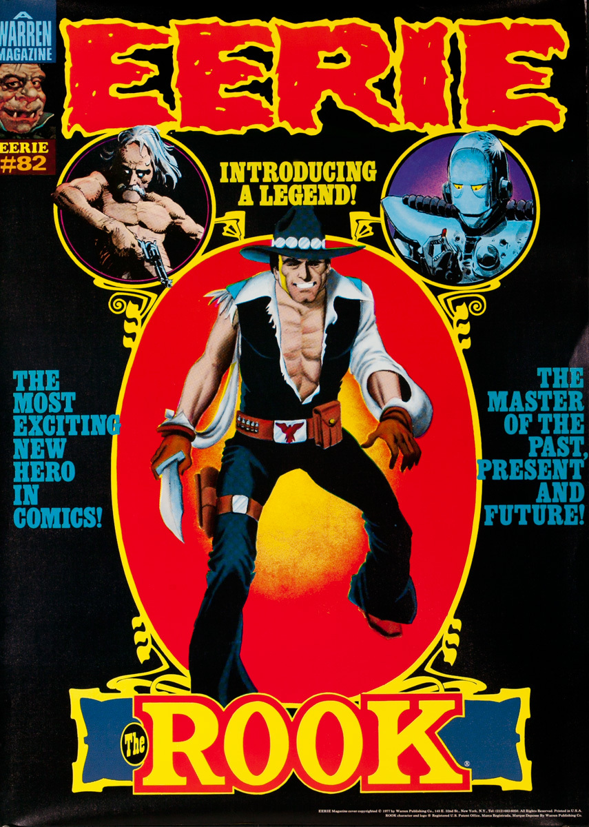 Eerie Comics Original Advertising Poster, The Rook