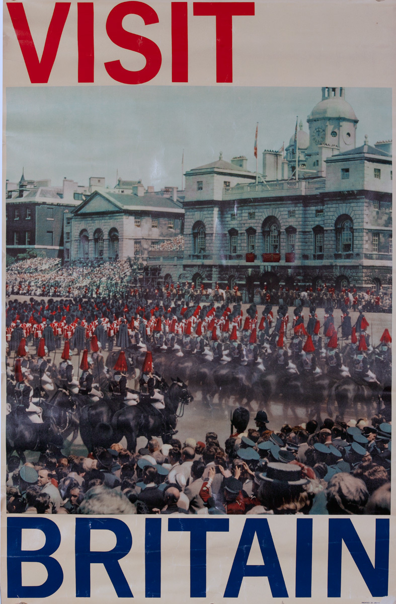 Visit Britain, Original British Travel Poster, Parade Photo