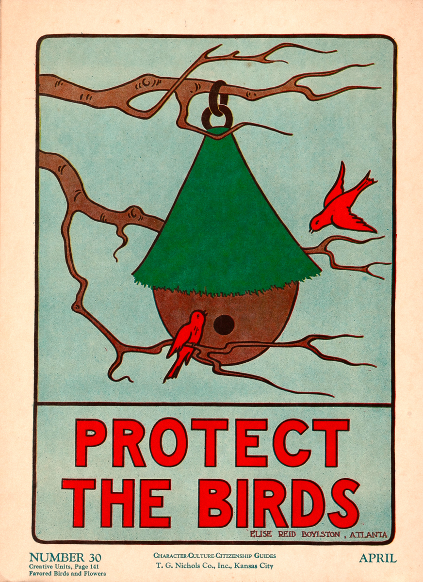 Protect the Birds- Character Culture Citizenship Guides Poster #30