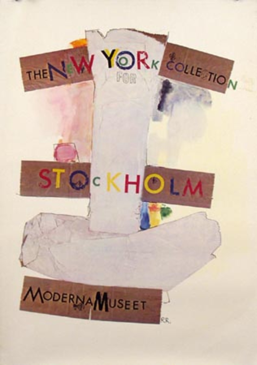 The New York Collection For Stockholm Moderna Museet Original Poster