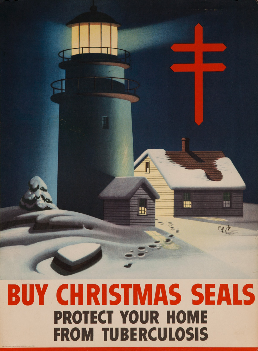 Buy Christmas Seals, Protect Your Home From Tuberculosis TB Lighthouse