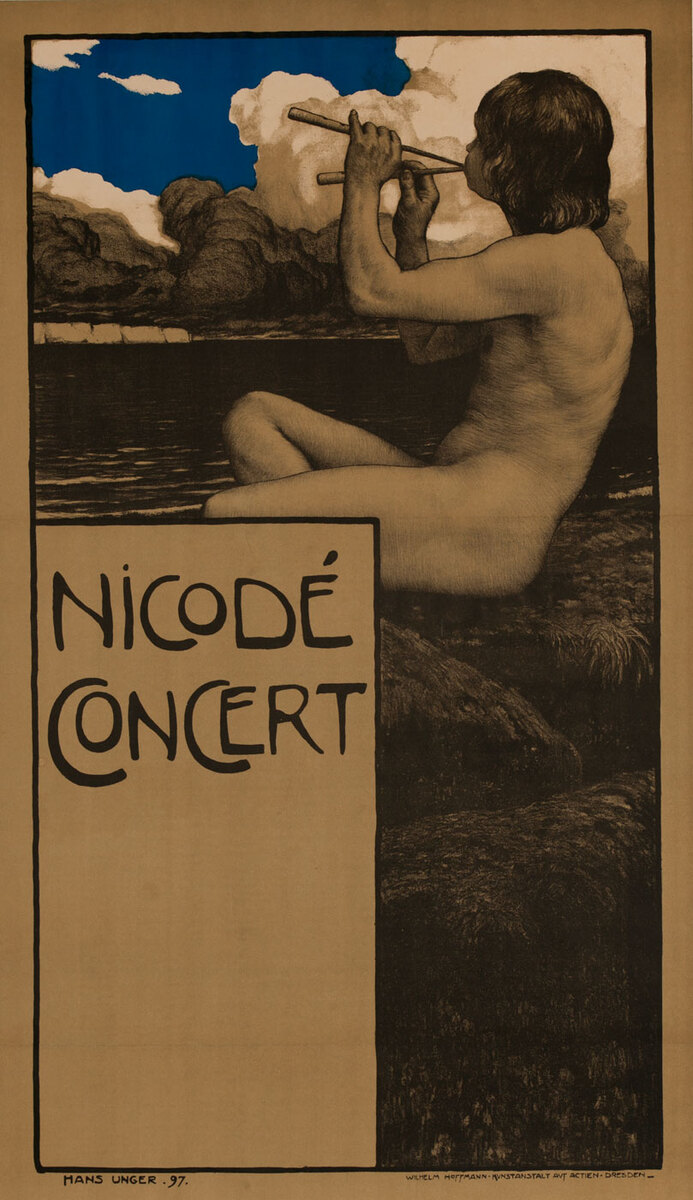 Original Nicode Concert Poster
