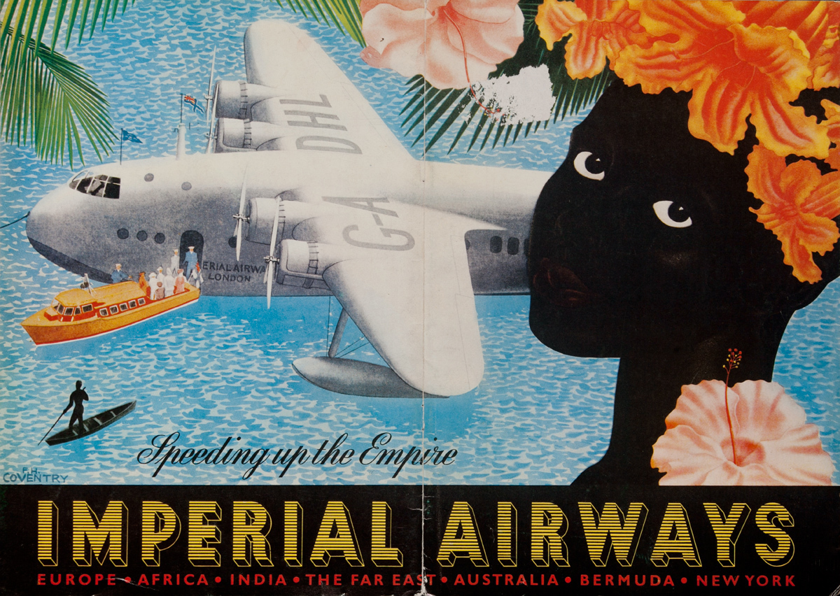 Imperial Airways Speeding up The Empire, Europe Africa, The Far East, Australia, Bermuda New York