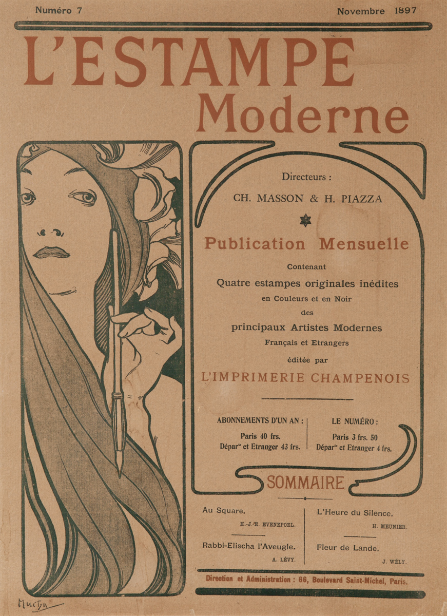 L'Estampe Modern Original Magazine Cover