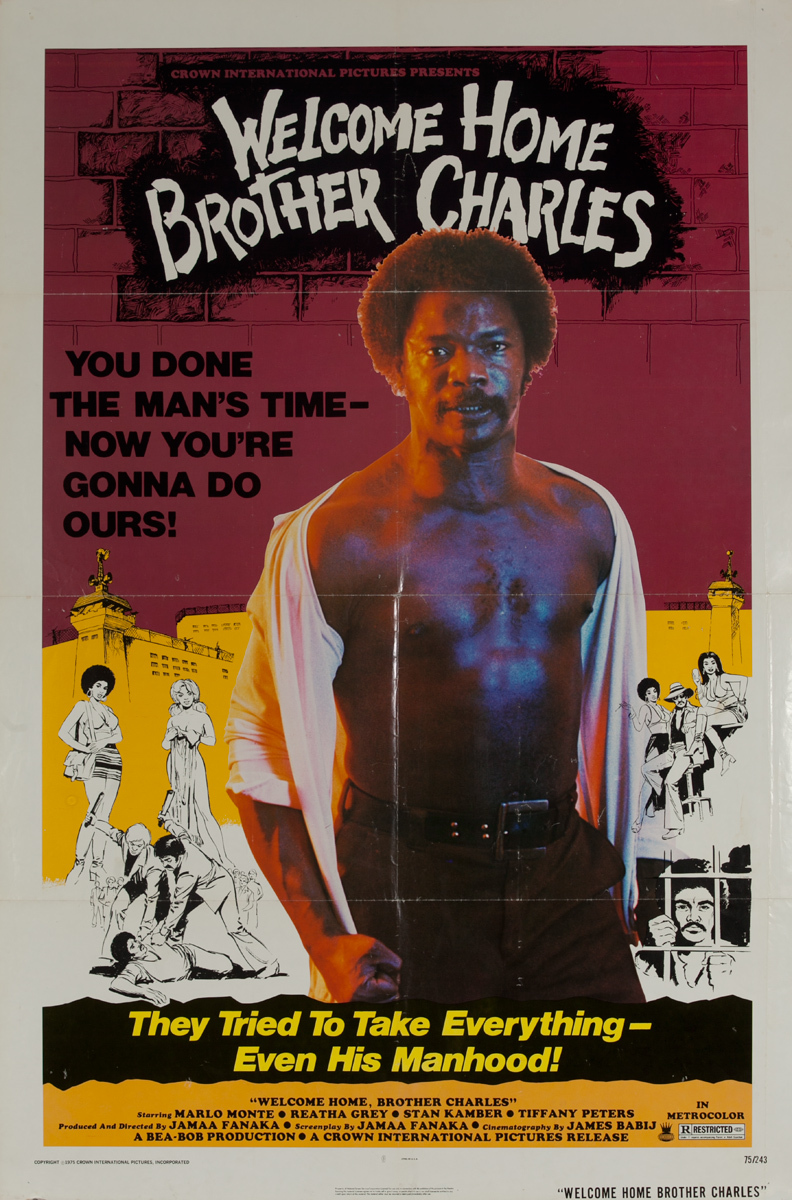 Welcome Home Brother Charles, Original American 1 Sheet Movie Poster