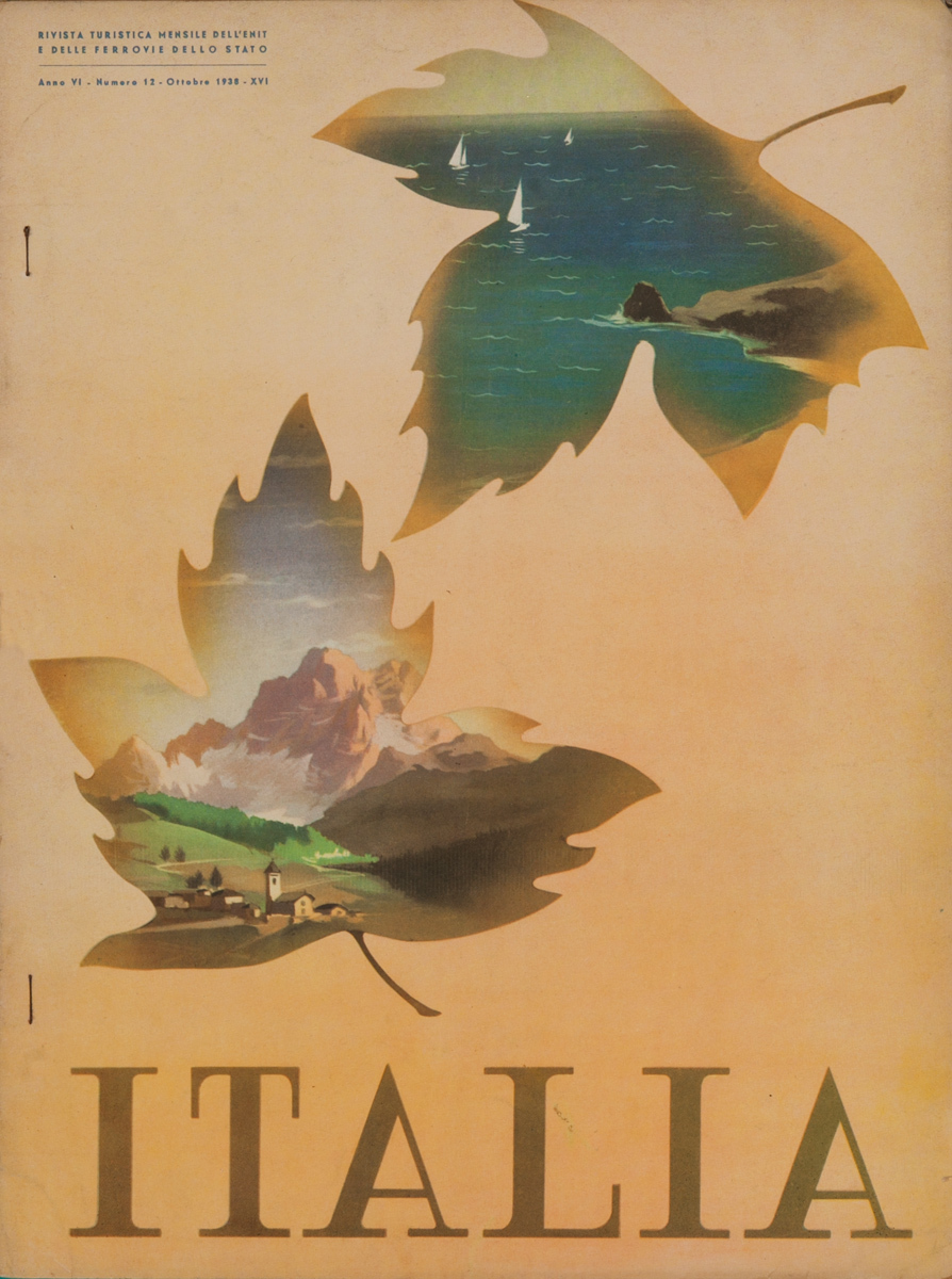 Italia Origina Travel Brochure Magazine