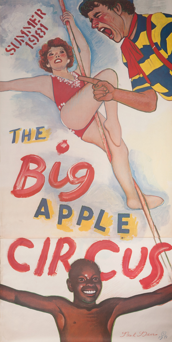 The Big Apple Circus, Original 3 Sheet Advertising Poster