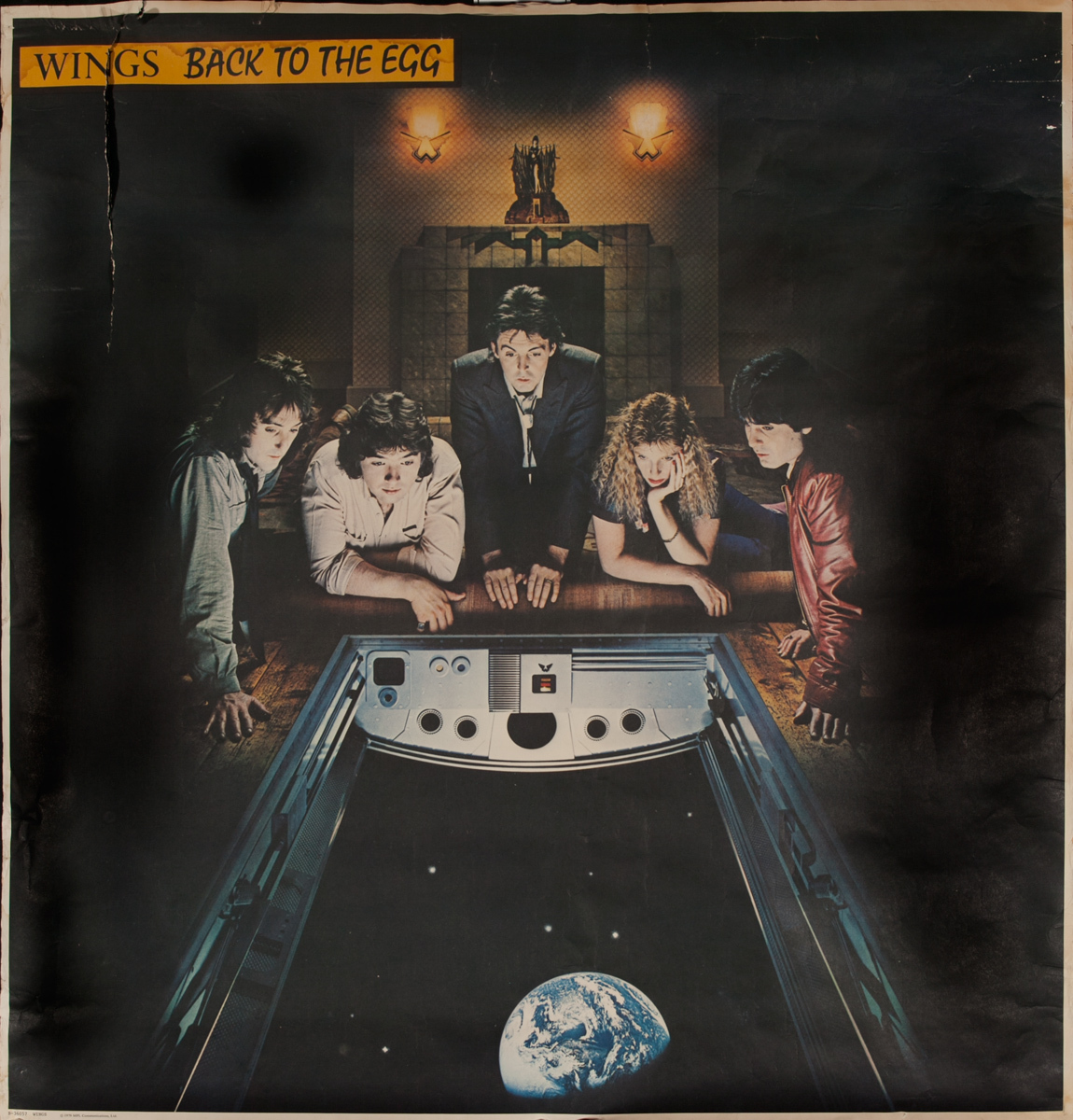 Wings, Back to the Egg, Original American Rock & Roll Poster