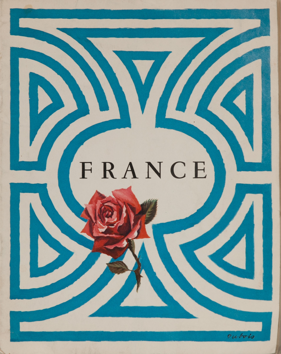 France, Travel Brochure, Rose
