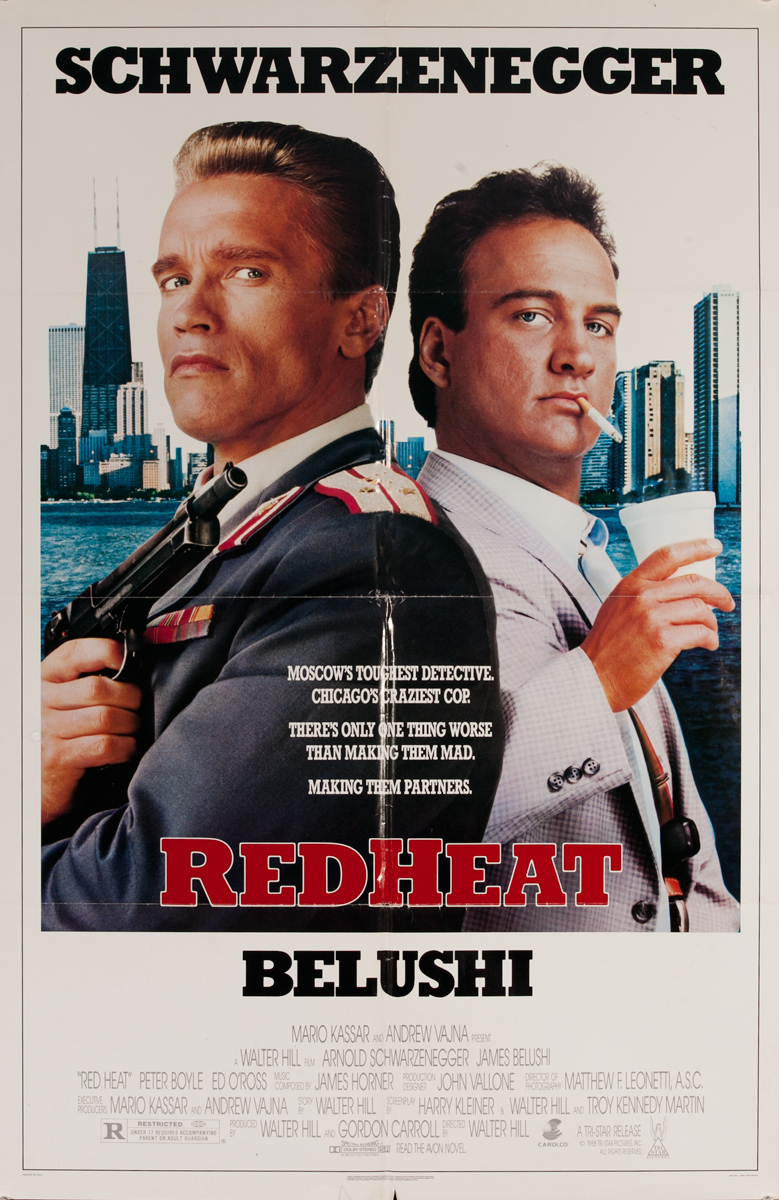Red Heat ! Sheet Movie Poster