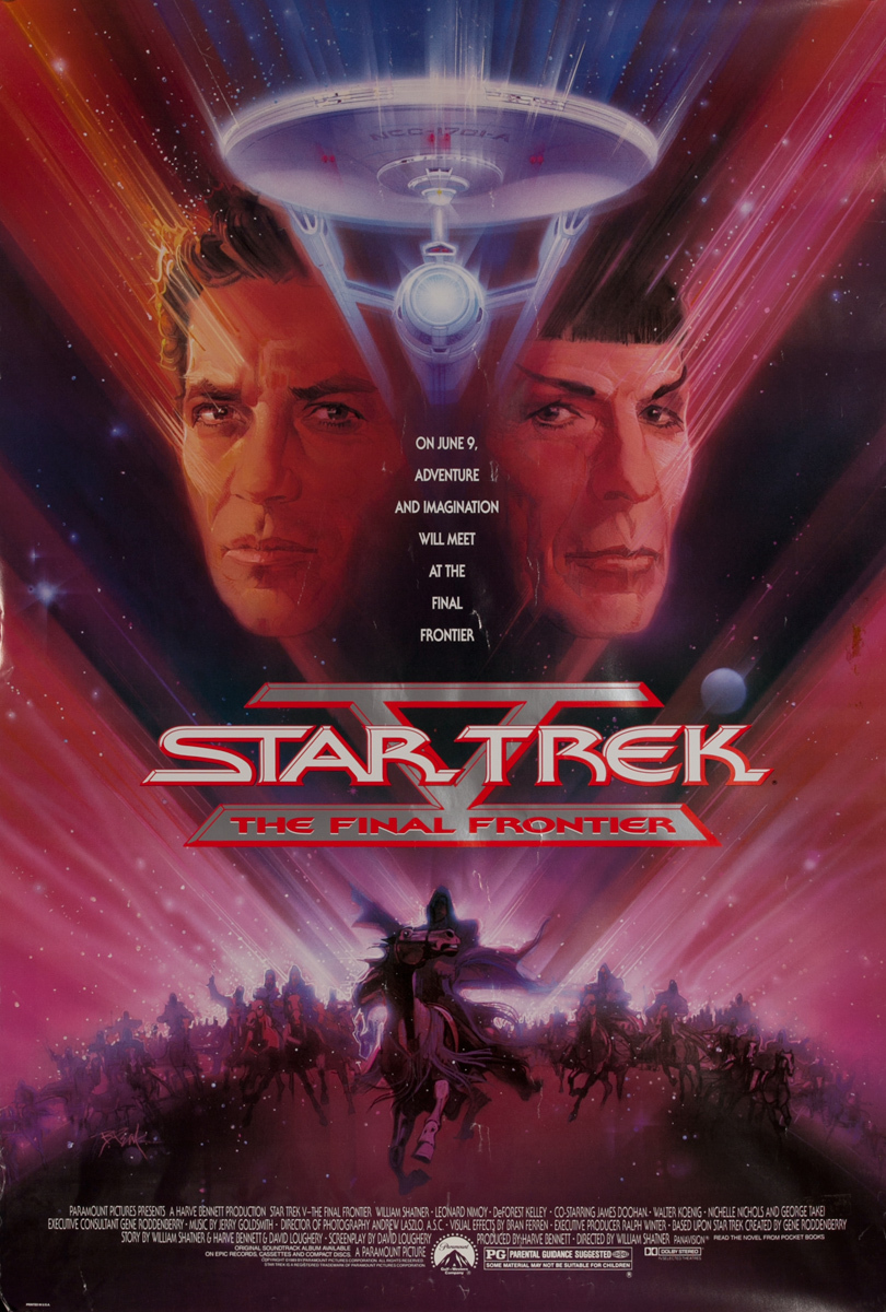 Star Trek V: The Final Frontier, 1 Sheet Movie Poster