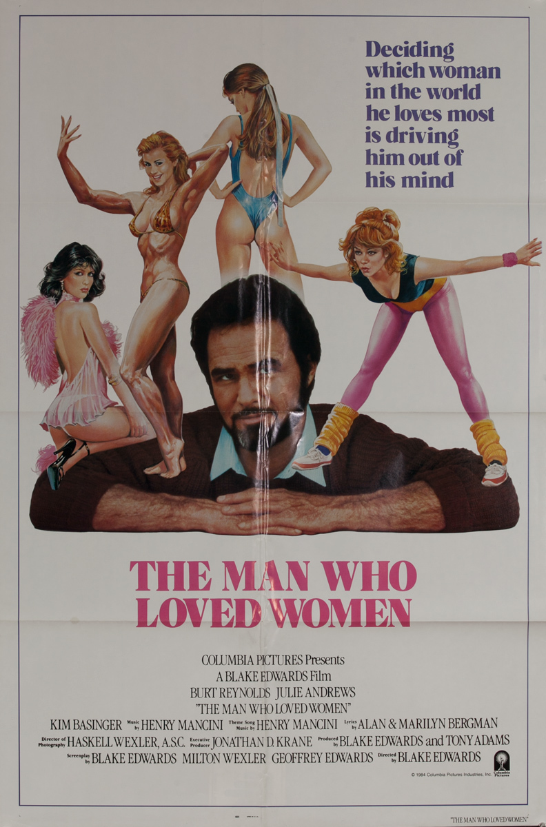 The Man Who Loved Women, 1 Sheet Movie Poster