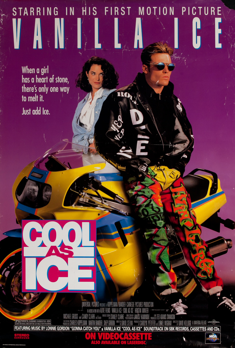 Cool as Ice, Original 1 Sheet Movie Poster