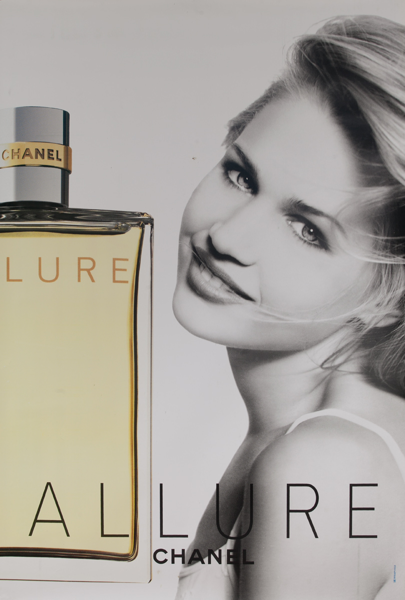 Chanel Allure, Original French Advertising Poster, Blonde
