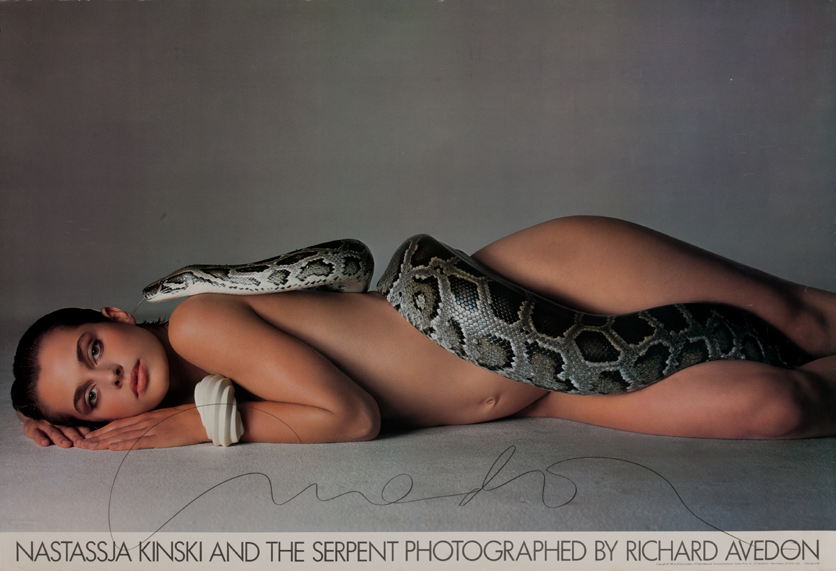 Nastassja Kinski and the Serpent Photographed by Richard Avedonn