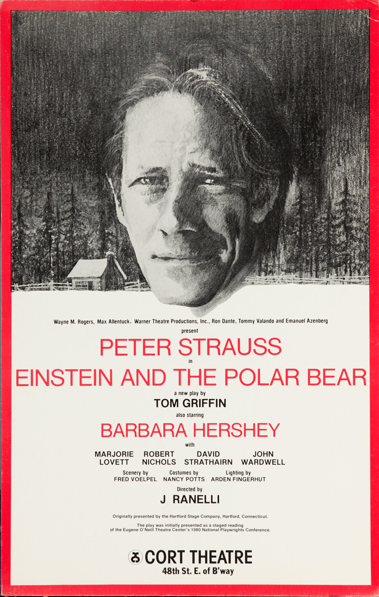 Einstein and the Polar Bear, Original Broadway Theater Poster