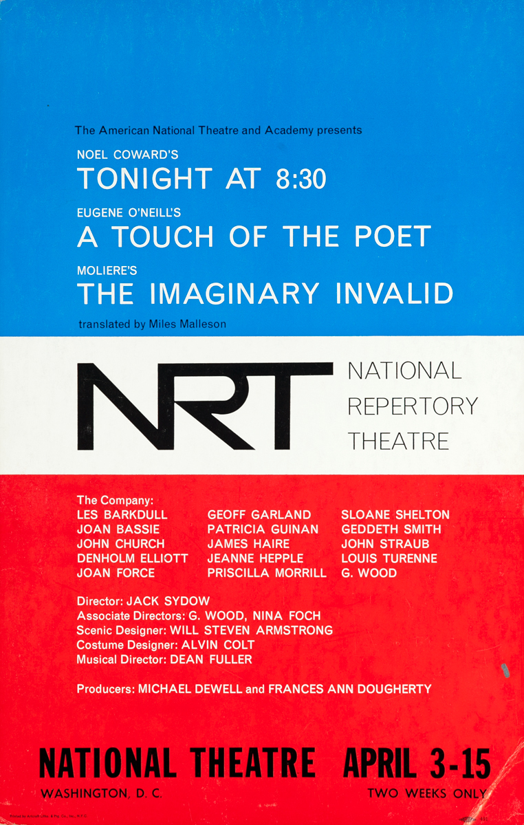 NRT National Repertory Theatre Original Poster, 