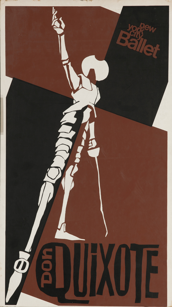 New York City Ballet, Don Quixote, Original Dance Poster