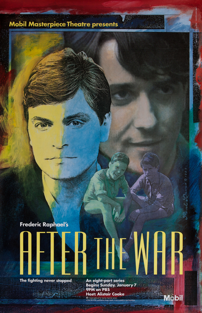 Mobil Masterpiece Theatre presents - After the War, Original Advertisng Poster