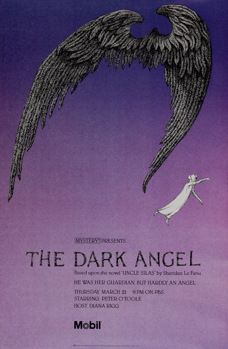 Mobil Mystery Presents The Dark Angel, Original Advertising Poster