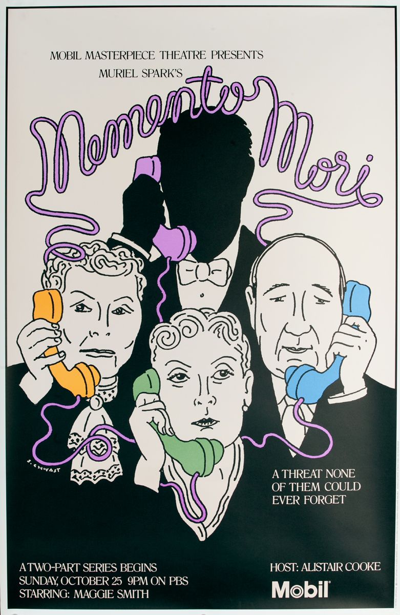 Mobil Masterpiece Theatre presents - Memento Mori, Original Advertisng Poster