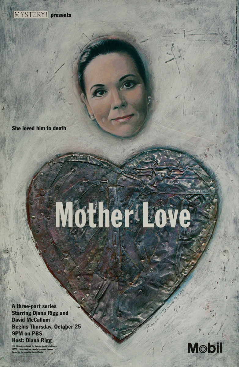 Mobil Mystery Presents - Mother Love, Original Advertising Poster