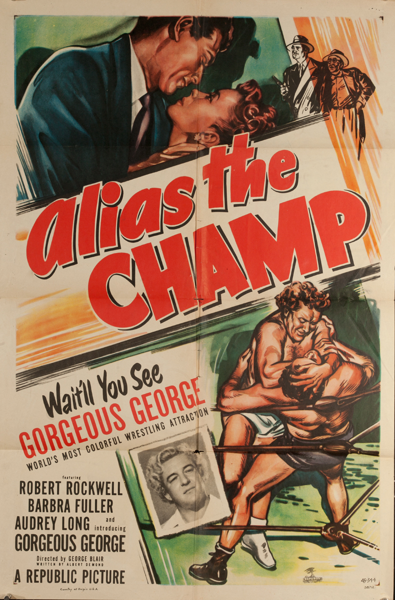 Alias the Champ, Original One Sheet Movie Poster