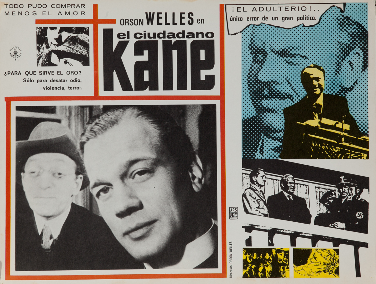 Citizen Kane Original Mexican Lobby Card 
